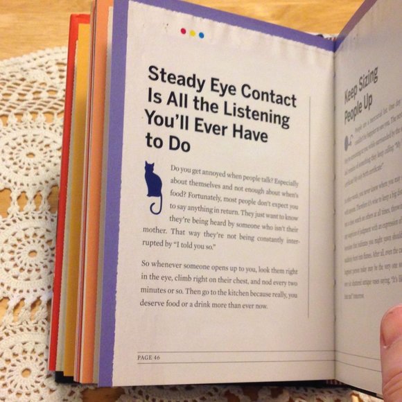 Cat Humor Book, cat advice - You need more sleep - Picture 6 of 8